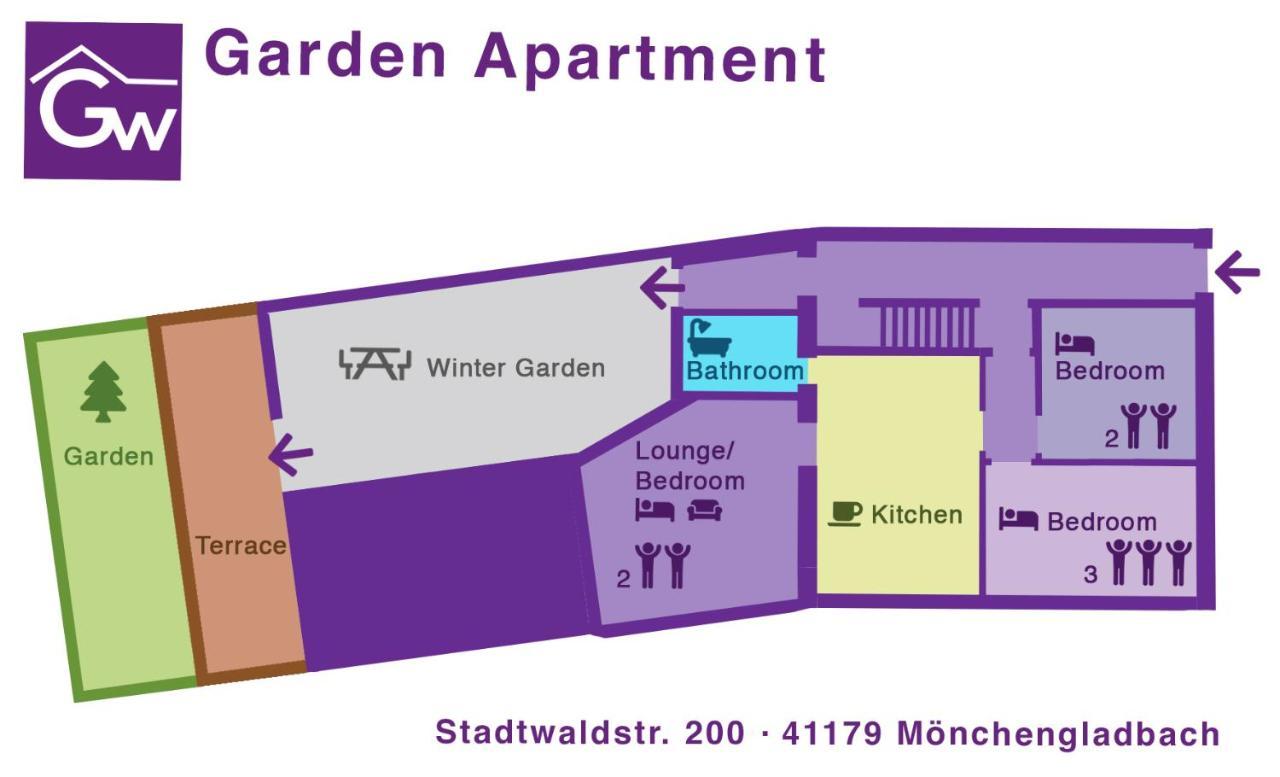 Gaestewohnung Moenchengladbach Exteriör bild